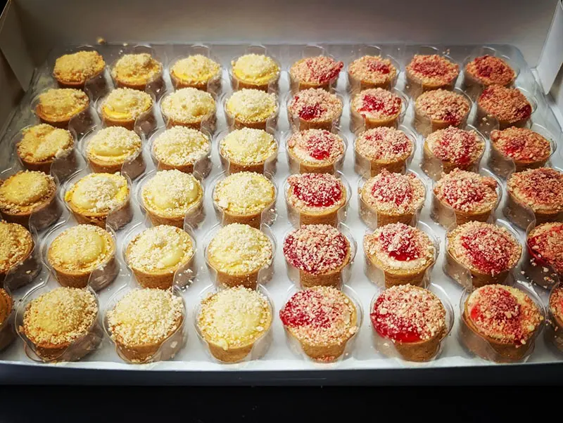 Packaging for Cheesecakes Bites