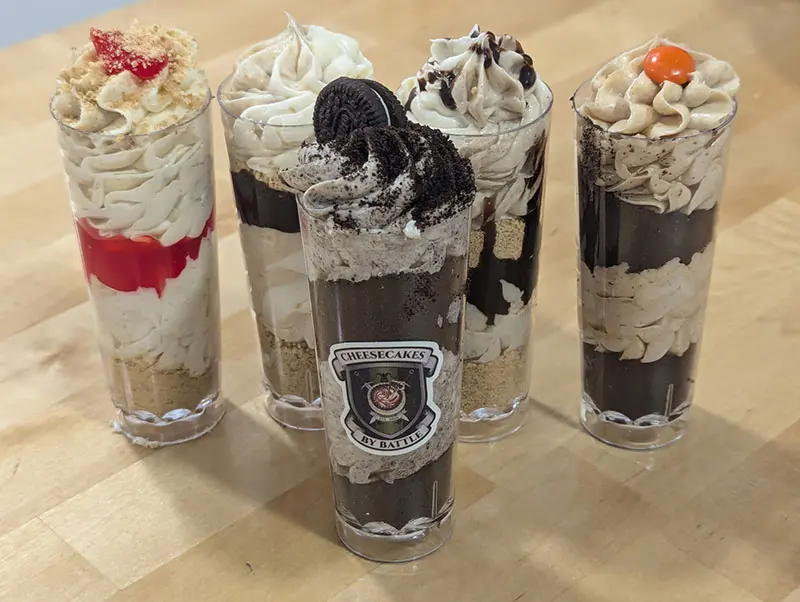 Cheesecake Shots